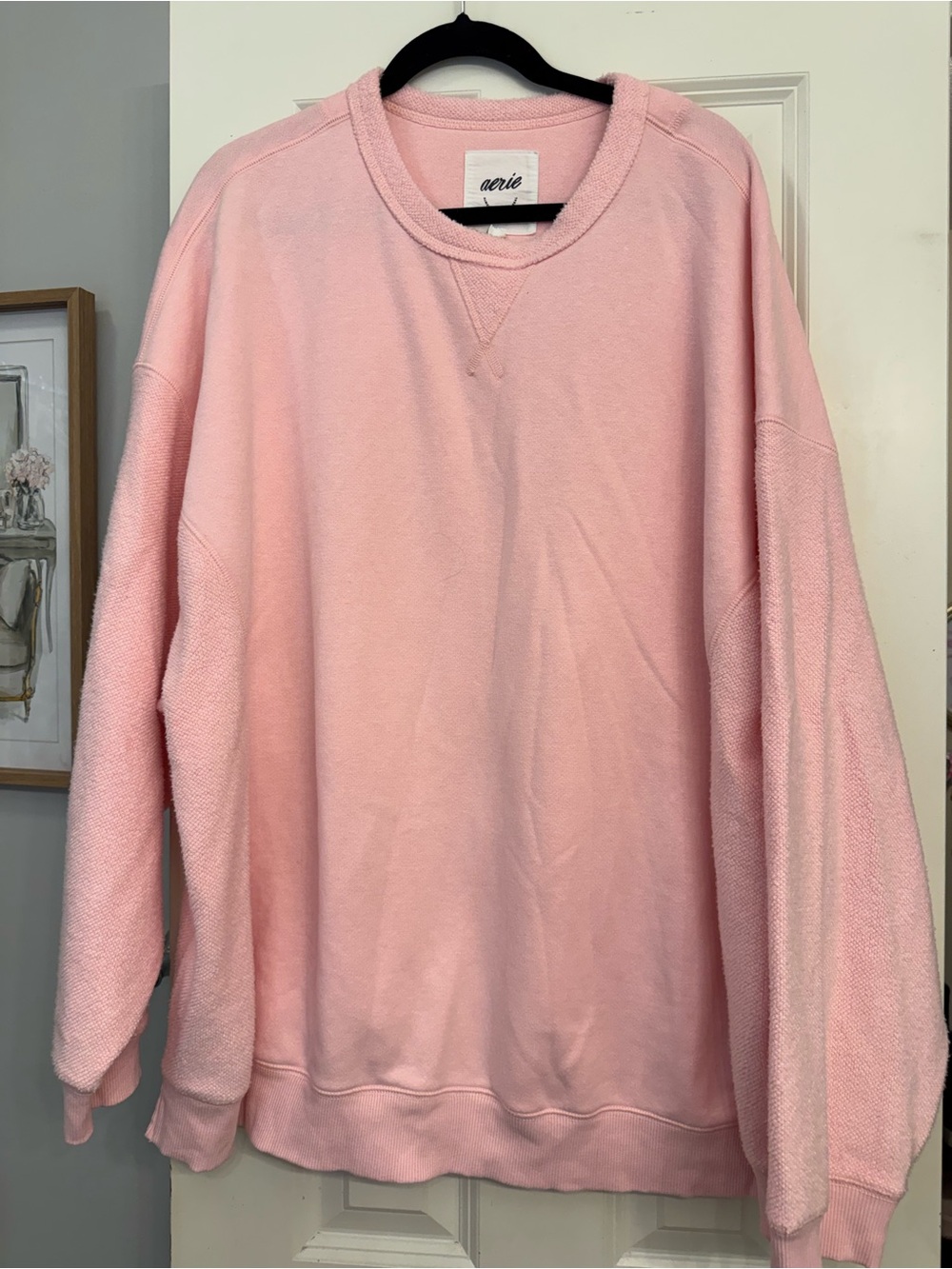 Aerie Pink Crewneck Sweatshirt